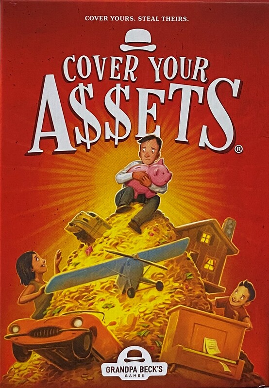 Cover Your A$$ets board game cover