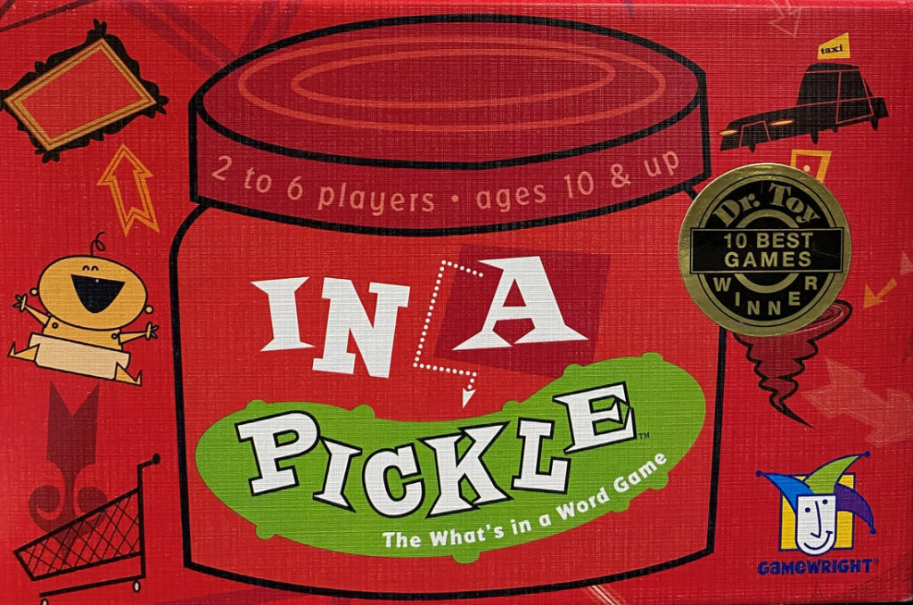 In a Pickle board game cover