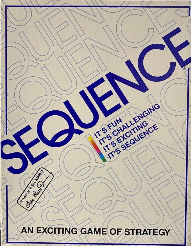Sequence board game cover