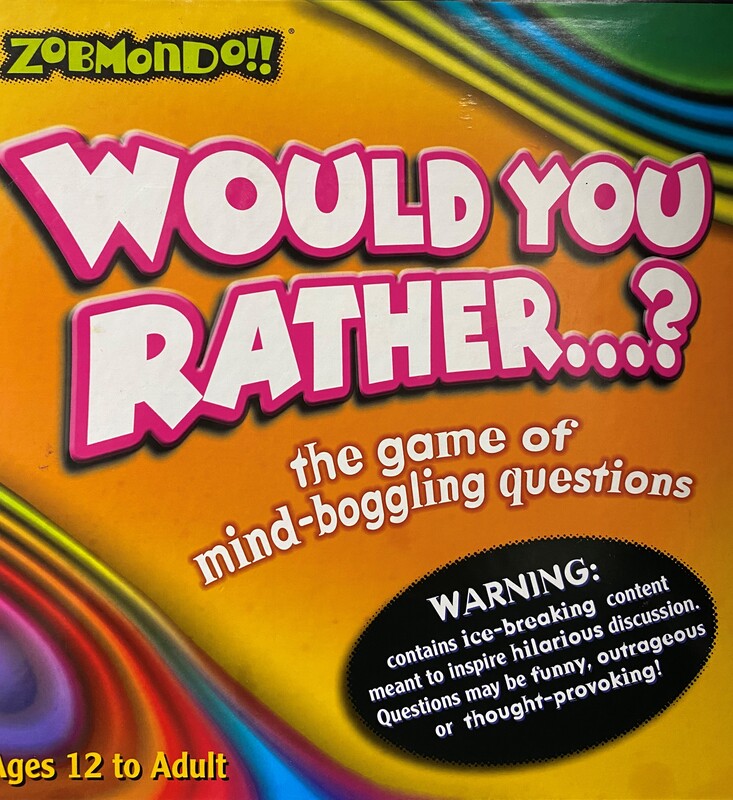 Would You Rather board game cover