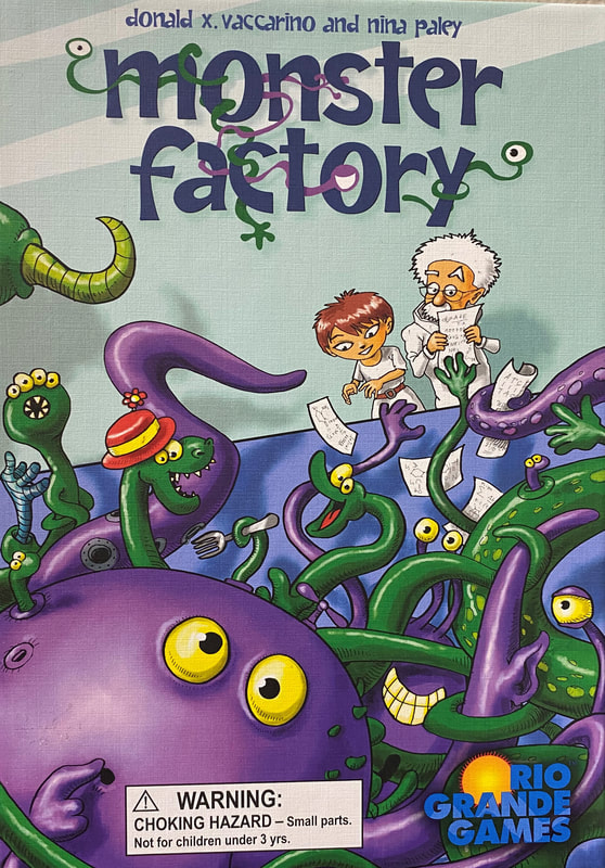 Monster Factory board game cover