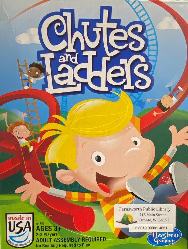 Chutes and Ladders board game cover