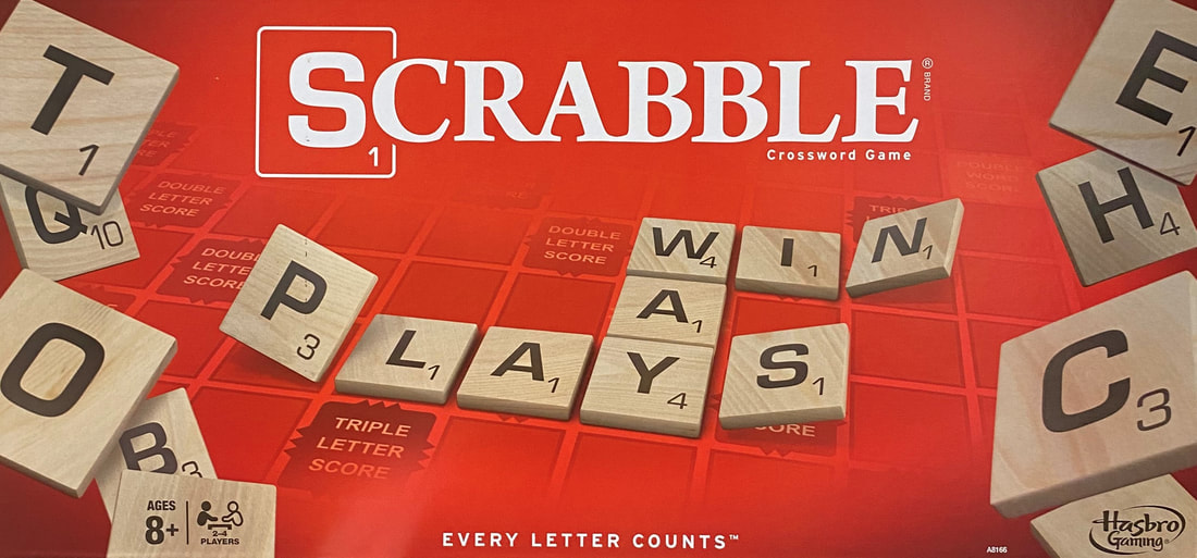 Scrabble board game cover