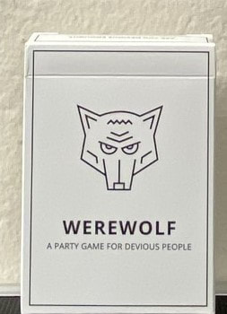 Werewolf card game cover
